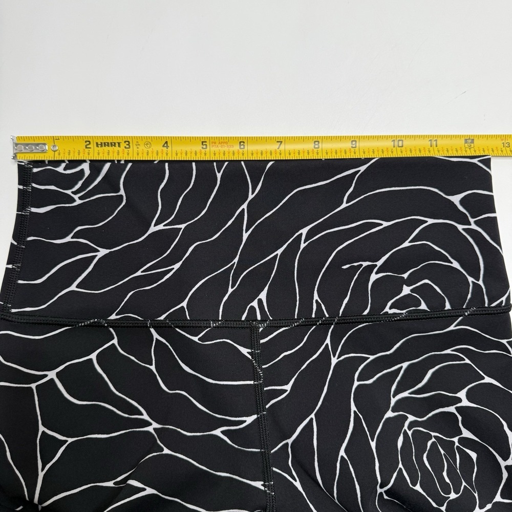 Lululemon Wunder Under Radiate‎ Rose Alpine Leggings Full-on Luxtreme Sz 6 Black - Picture 9 of 13